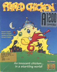 Alfred Chicken Amiga  box art